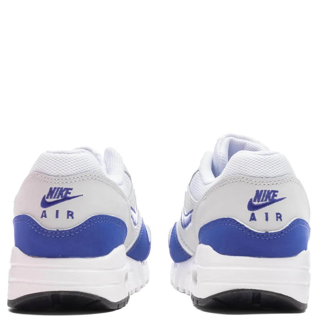 Air Max 1 '86 (GS) 'Royal Blue' - White/Game Royal/Neutral Grey