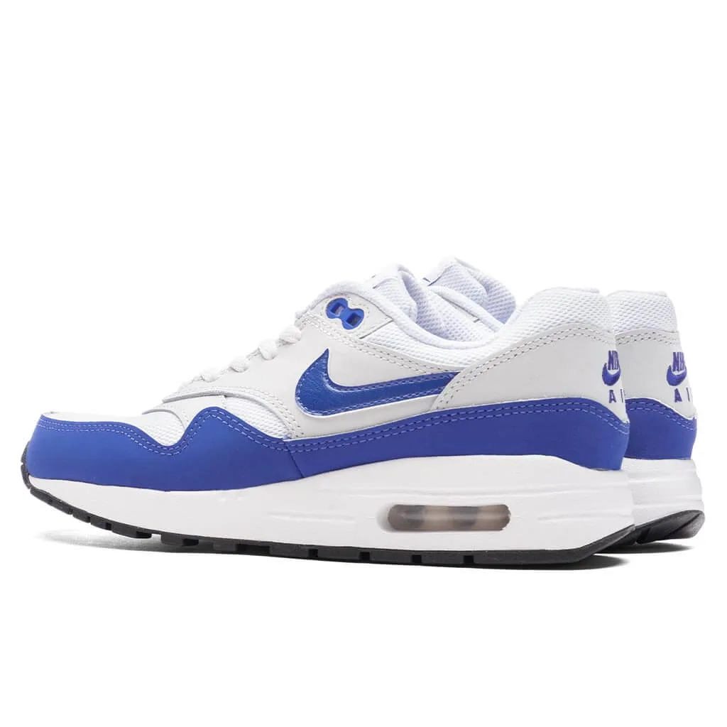 Air Max 1 '86 (GS) 'Royal Blue' - White/Game Royal/Neutral Grey