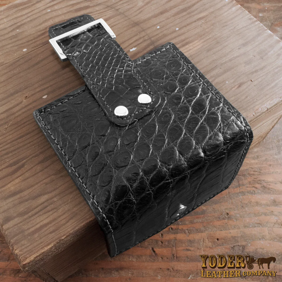 Alligator Black Women's Wallet