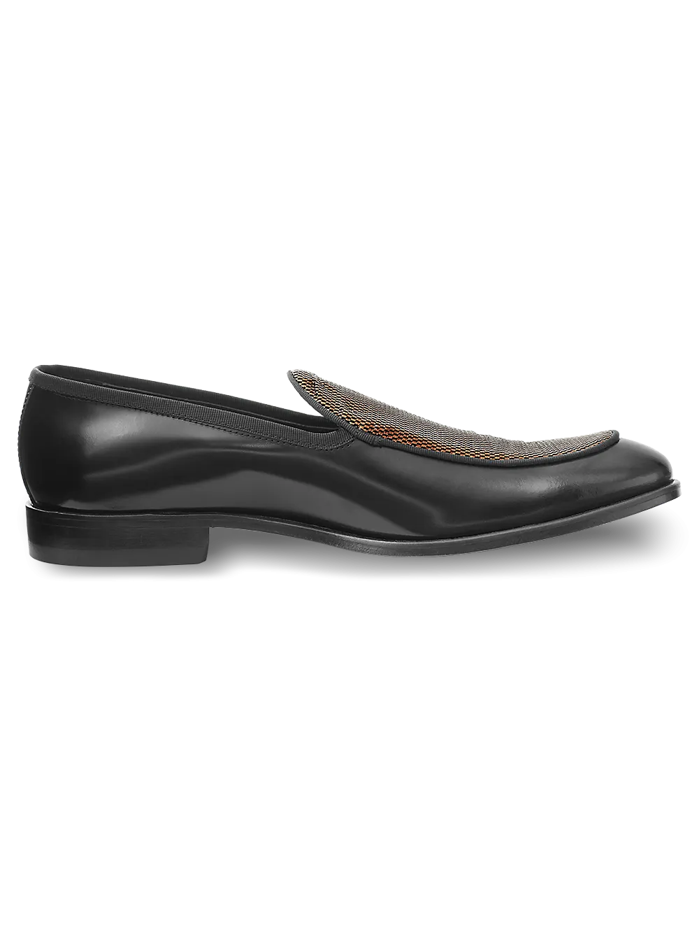 Atlas Venetain Loafer - Black/copper