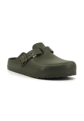 BIRKENSTOCK Boston Eva Ciabatta Donna Khaki Verde 1026238