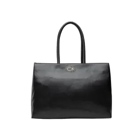 Borsa Donna Calvin Klein Re-lock Tote Bag Nero