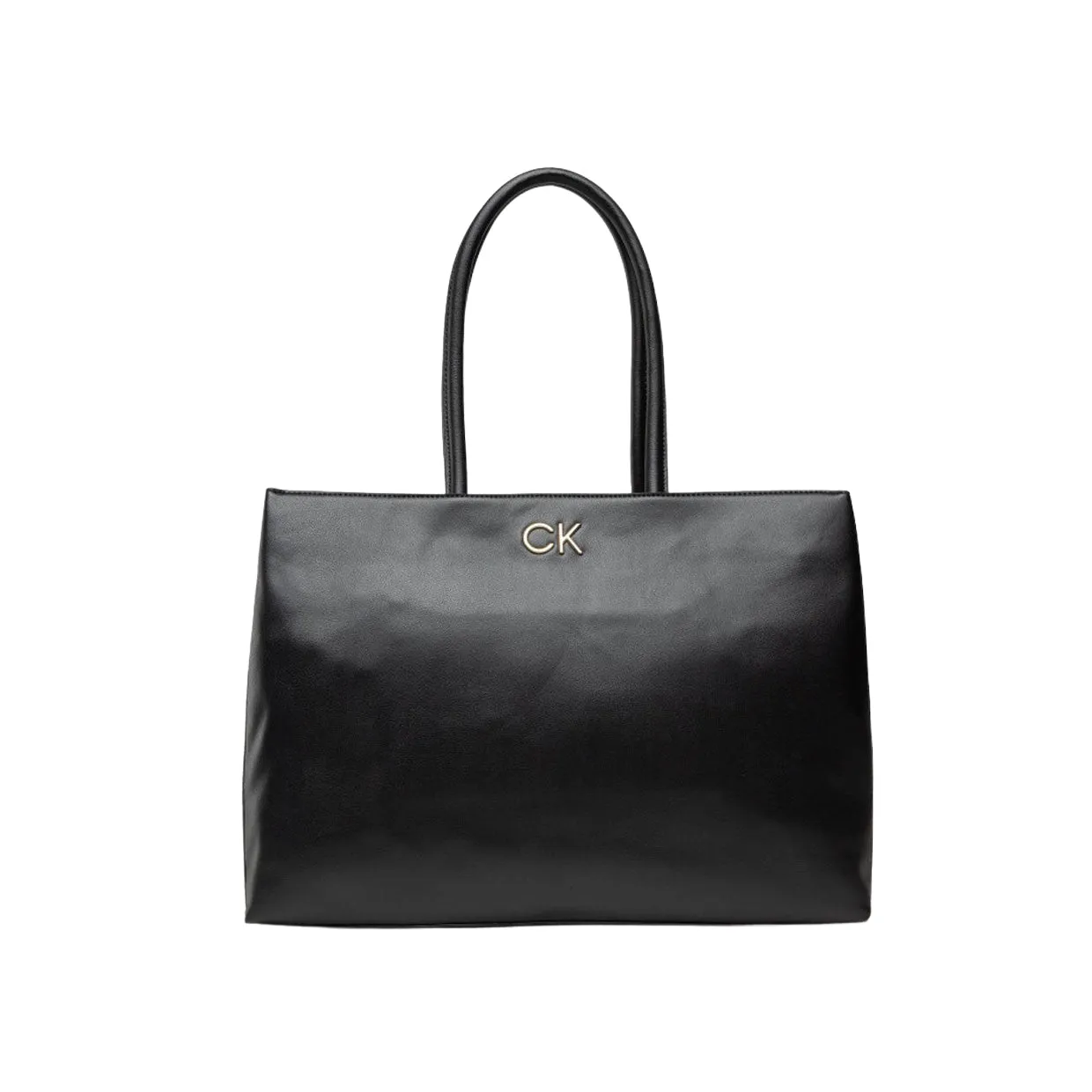 Borsa Donna Calvin Klein Re-lock Tote Bag Nero