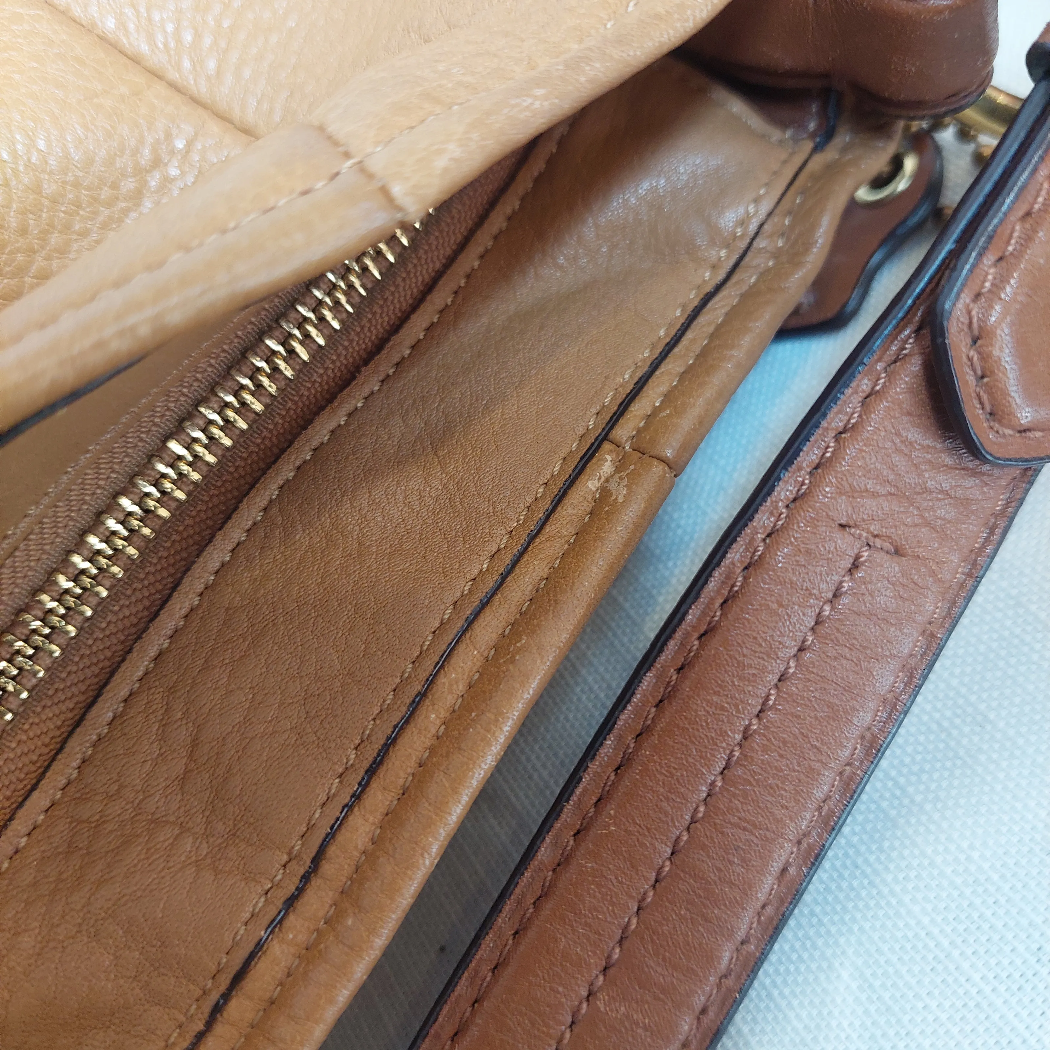 Coach Tan Leather Katarina Hobo Bag | Pre loved |