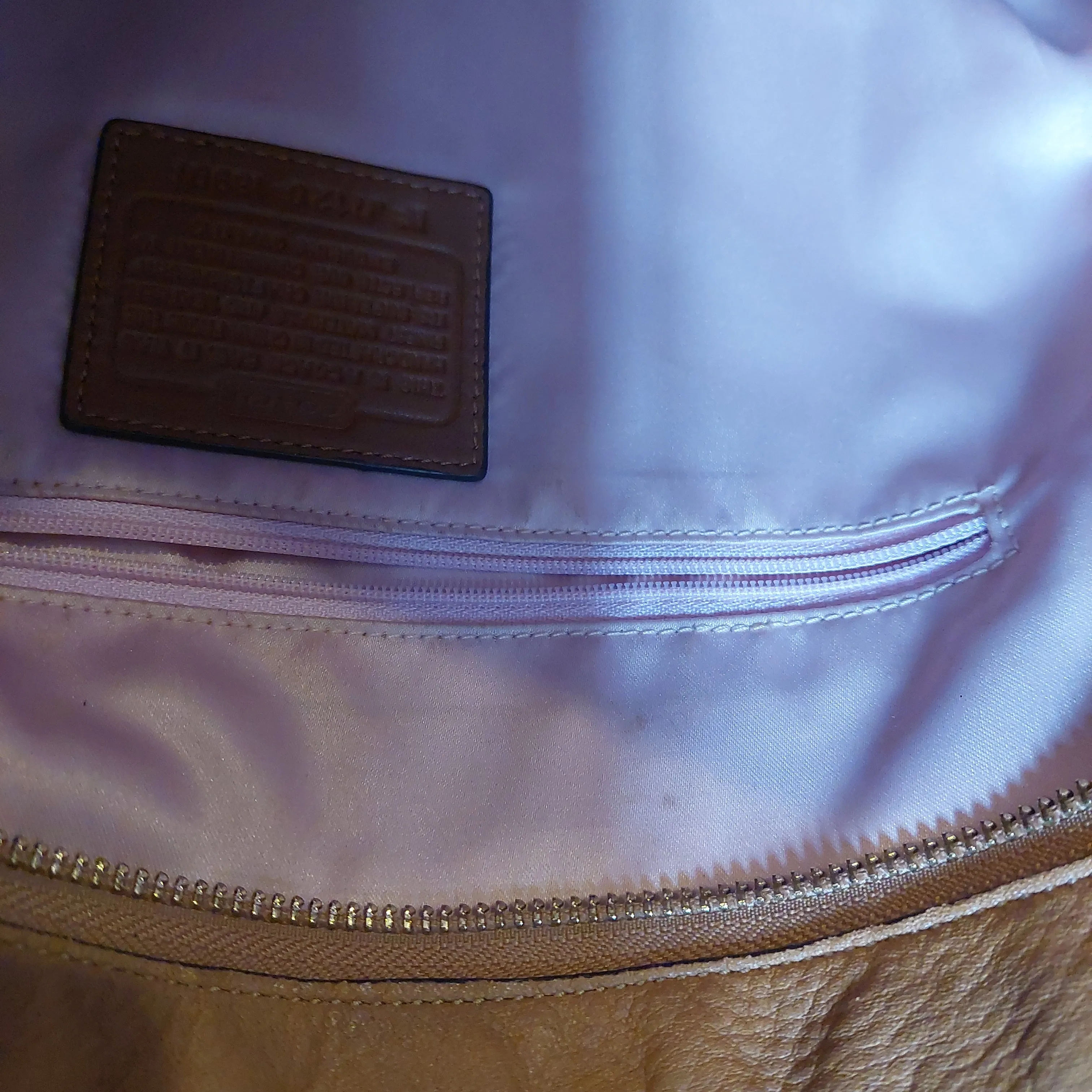 Coach Tan Leather Katarina Hobo Bag | Pre loved |