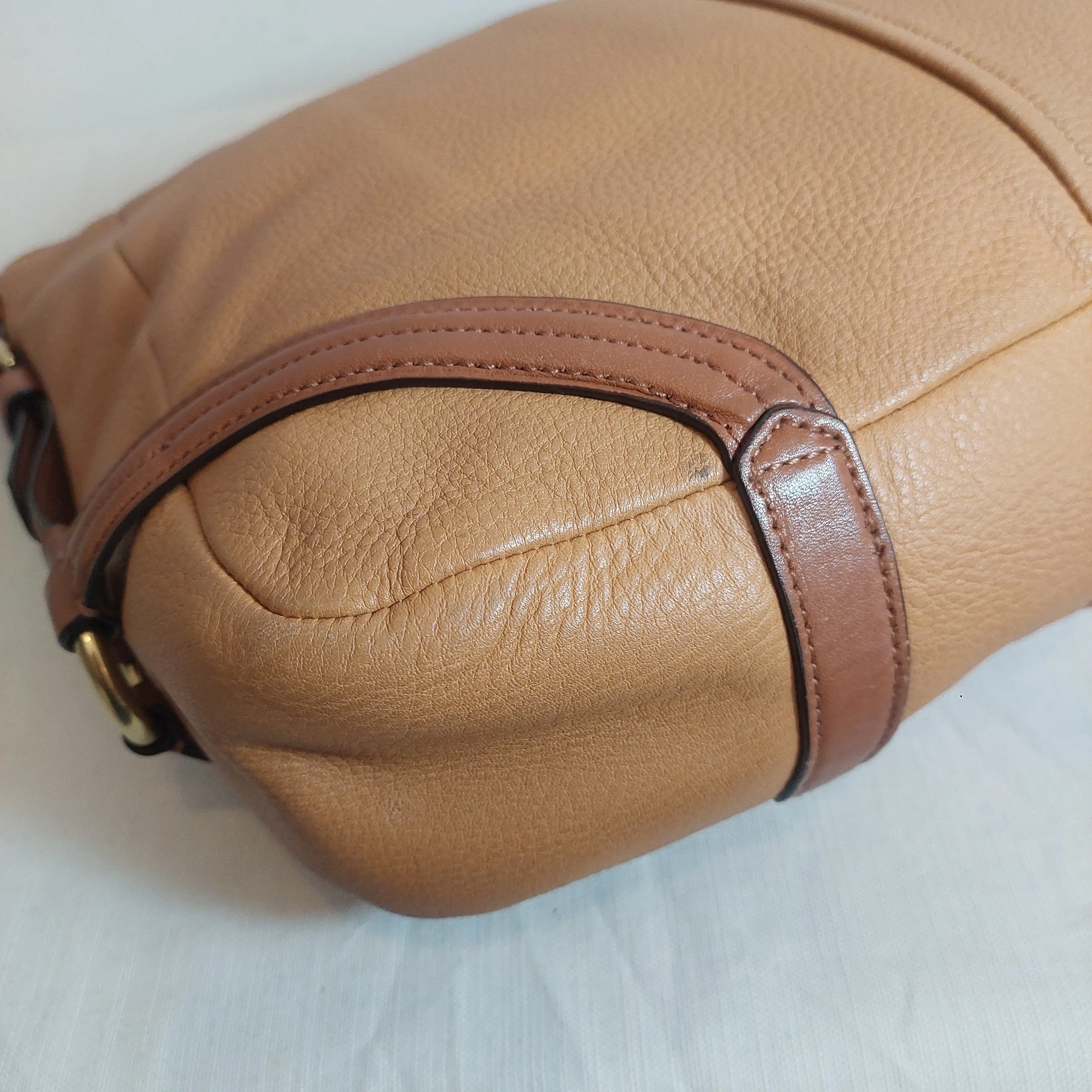 Coach Tan Leather Katarina Hobo Bag | Pre loved |