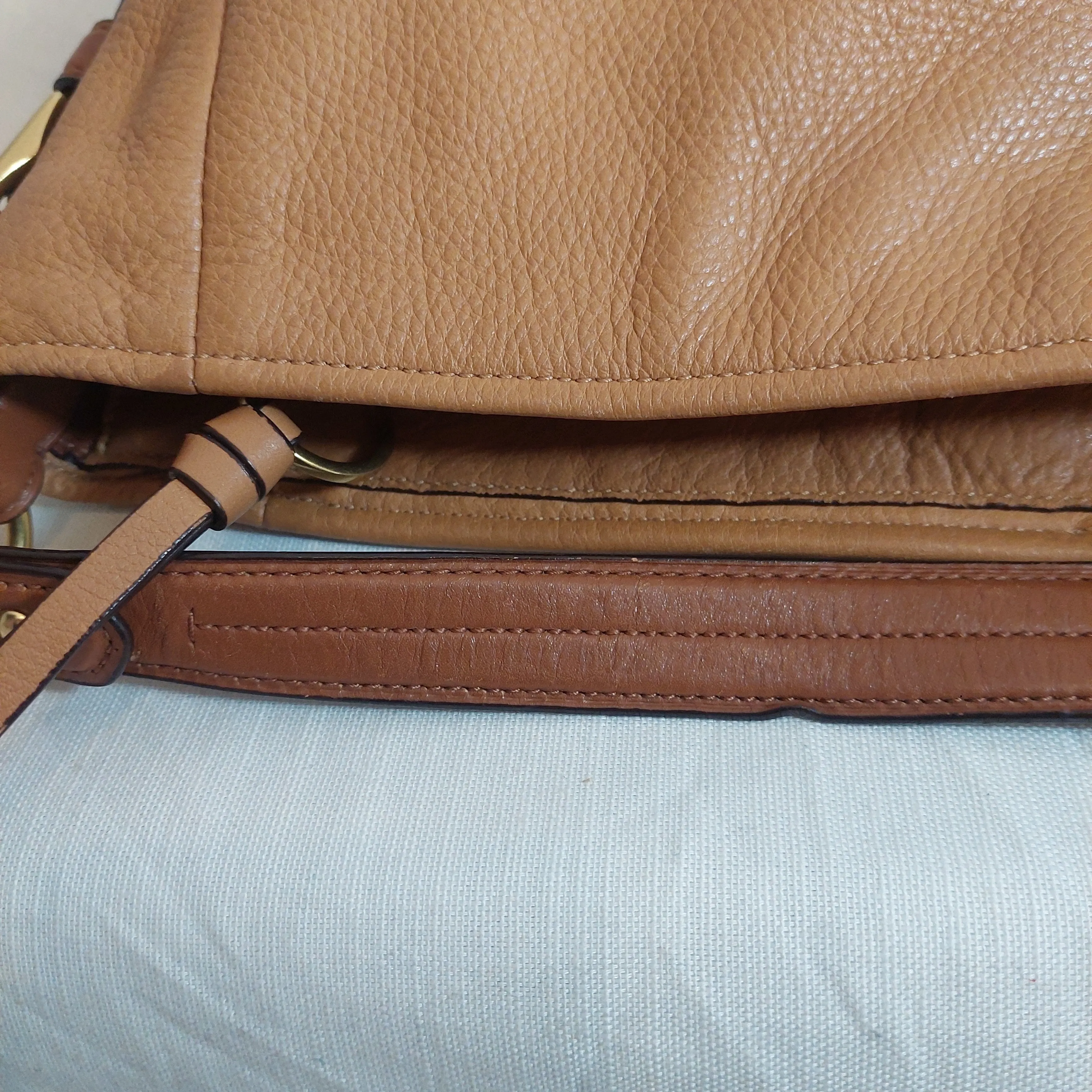 Coach Tan Leather Katarina Hobo Bag | Pre loved |