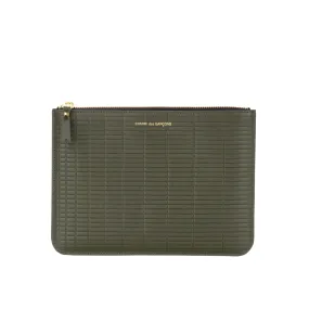 COMME des GARÇONS WALLETS Large Brick Leather Wallet