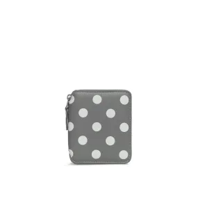 COMME des GARÇONS WALLETS Polka Dots Printed Wallet - Grey