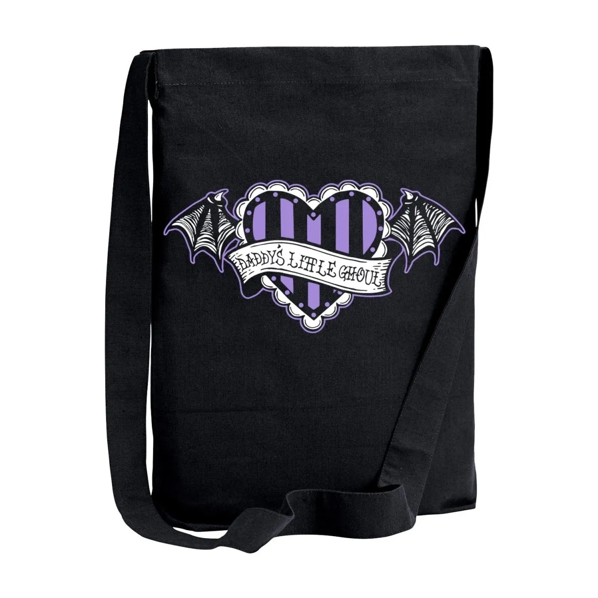 Daddy's Little Ghoul Sling Tote Bag