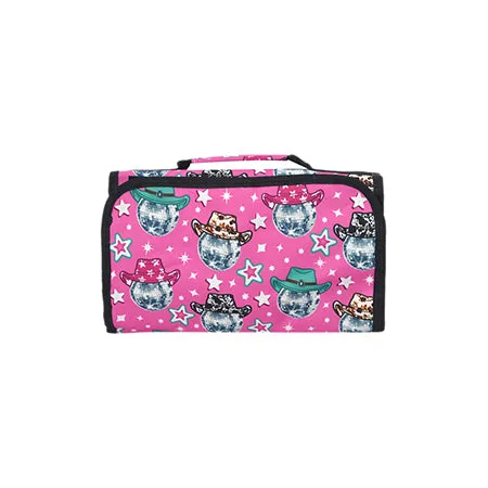 Disco Cowgirl NGIL Traveling Toiletry Bag