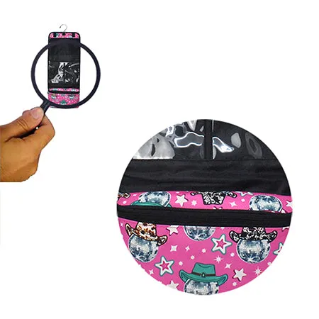 Disco Cowgirl NGIL Traveling Toiletry Bag