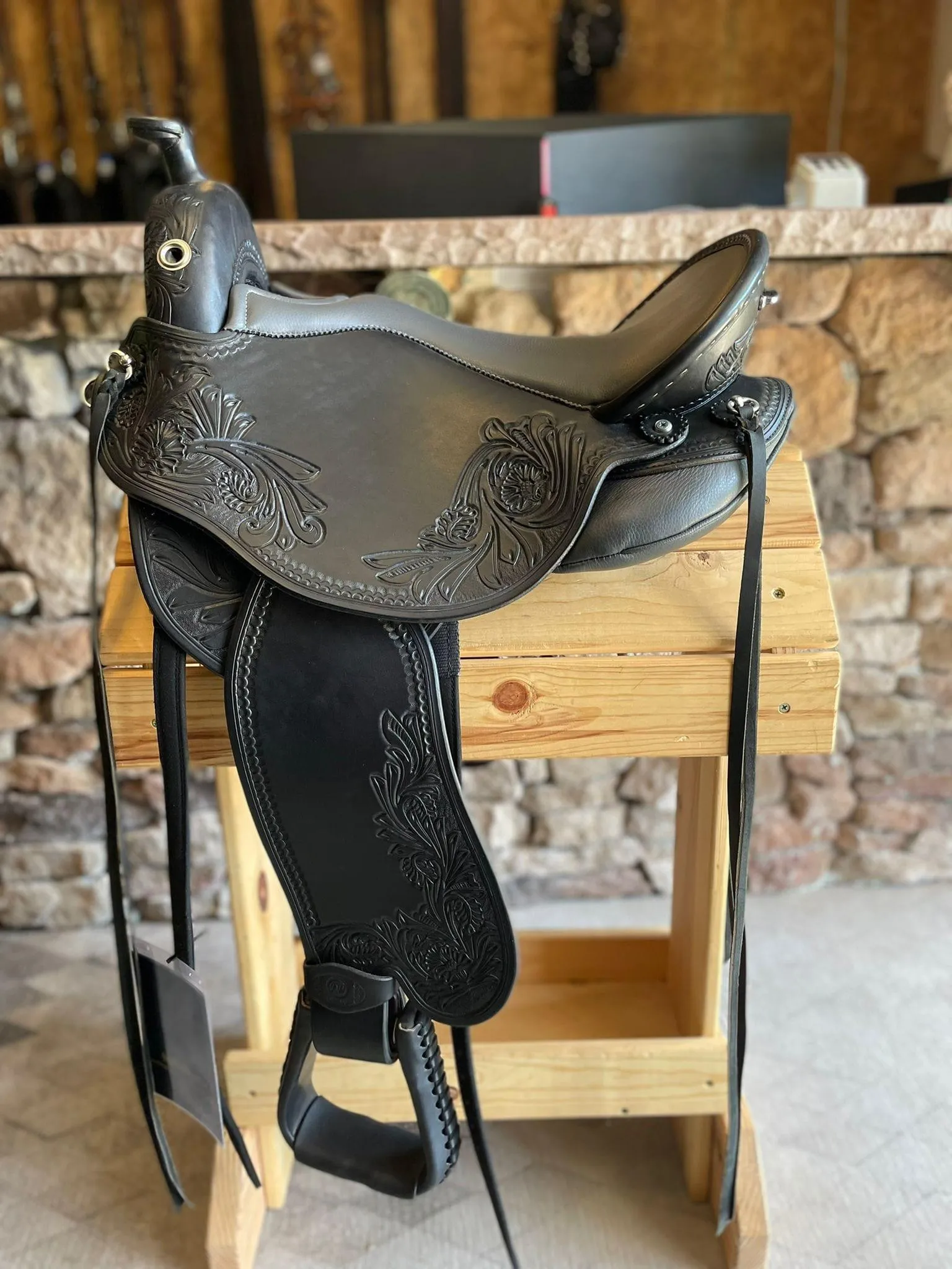 DP Saddlery Quantum Short & Light Western 6071(WD)