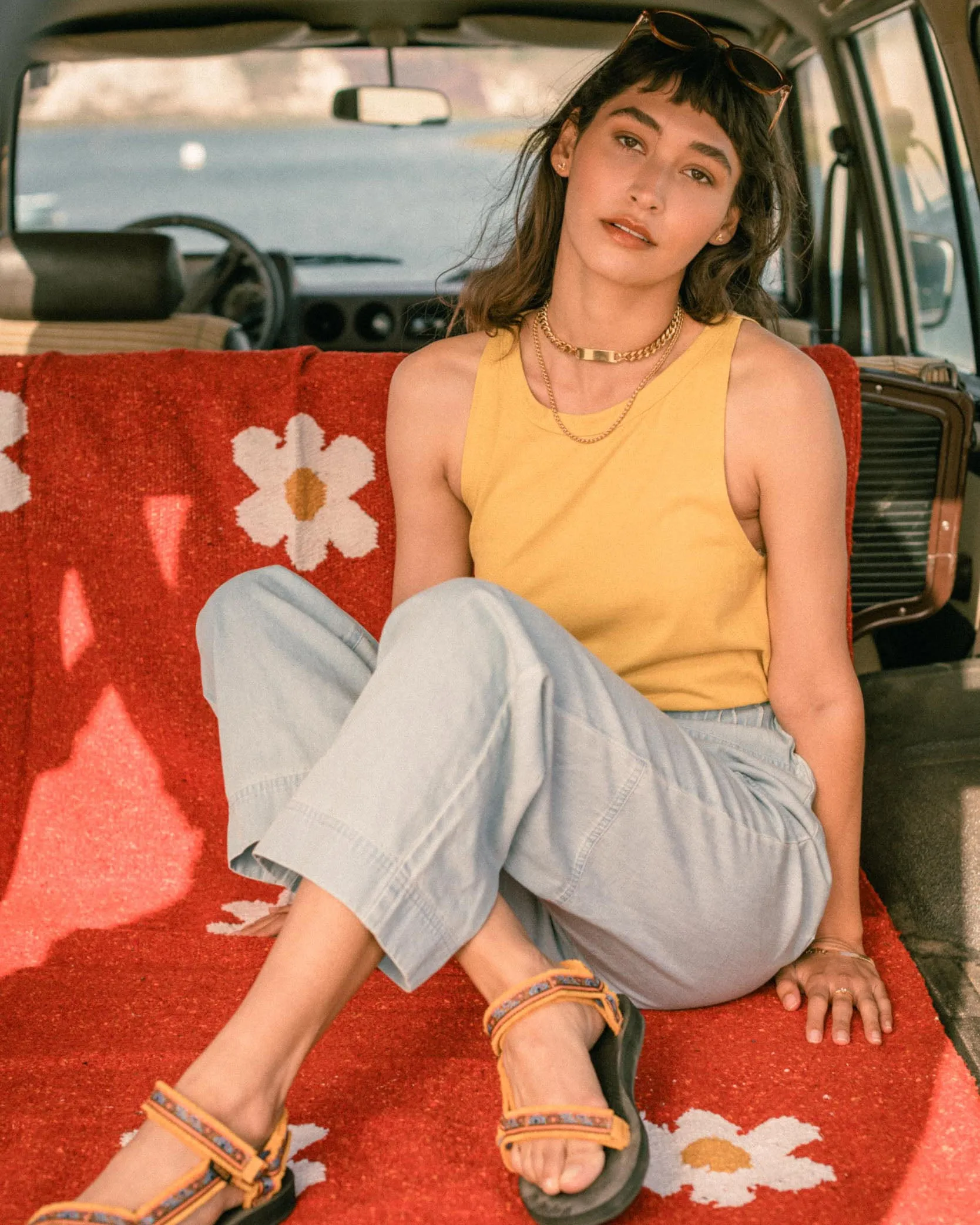 EcoKnit High Neck Tank