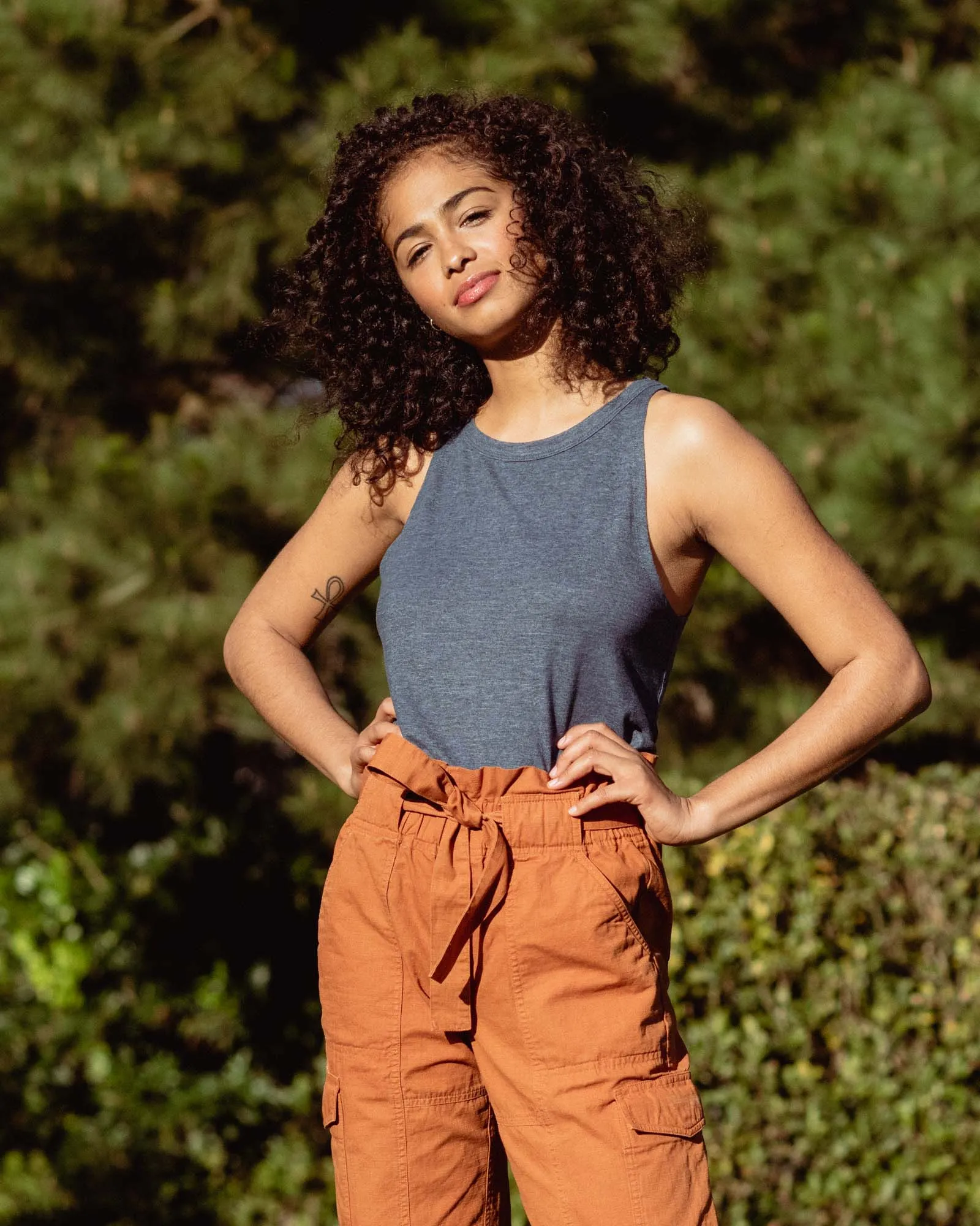 EcoKnit High Neck Tank