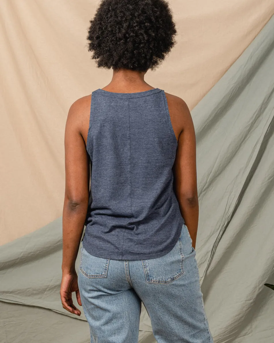 EcoKnit High Neck Tank
