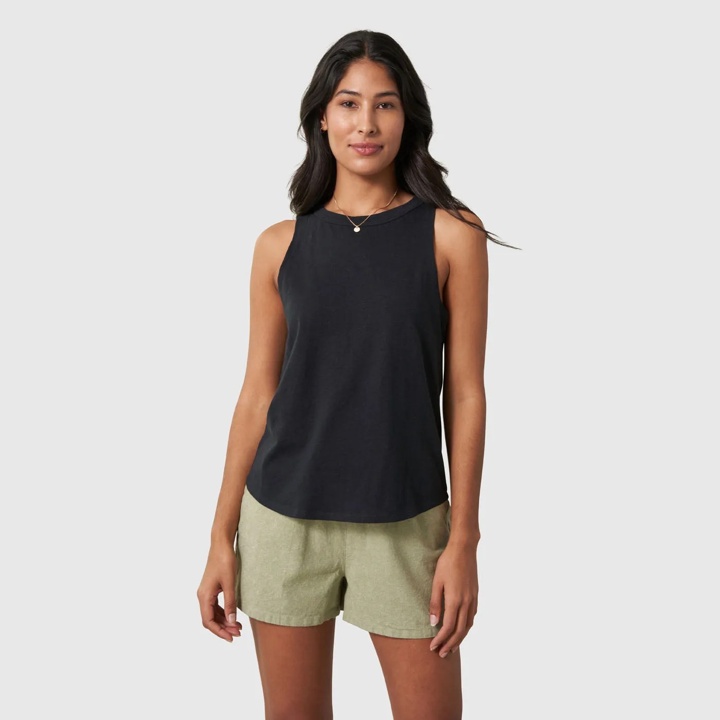 EcoKnit High Neck Tank