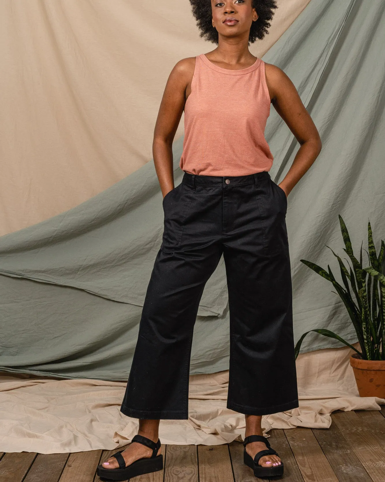 EcoKnit High Neck Tank