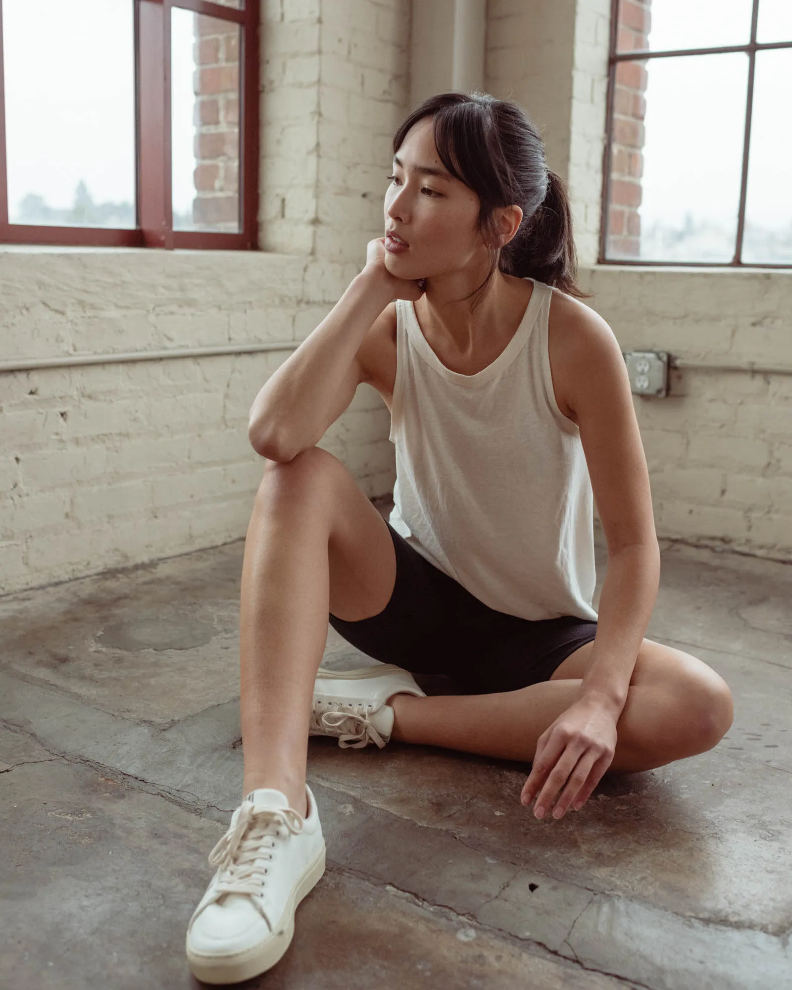 EcoKnit High Neck Tank