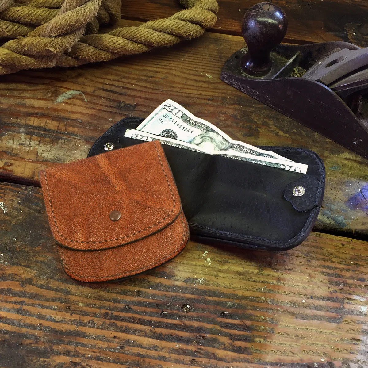 Elephant Caramel Cab Wallet