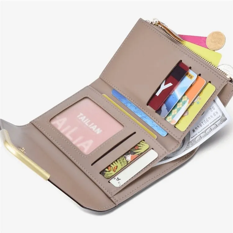 Envelope Style Flap Trifold Wallet