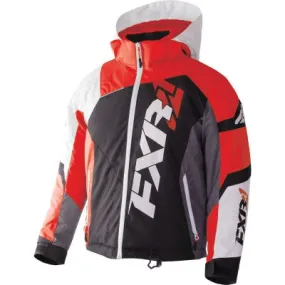 FXR Revo X Youth Jacket Blk/Wht/Red
