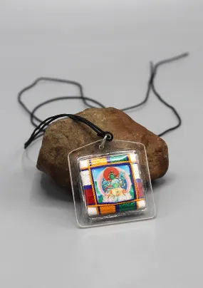 Green Tara Sungkhor Butti Amulet