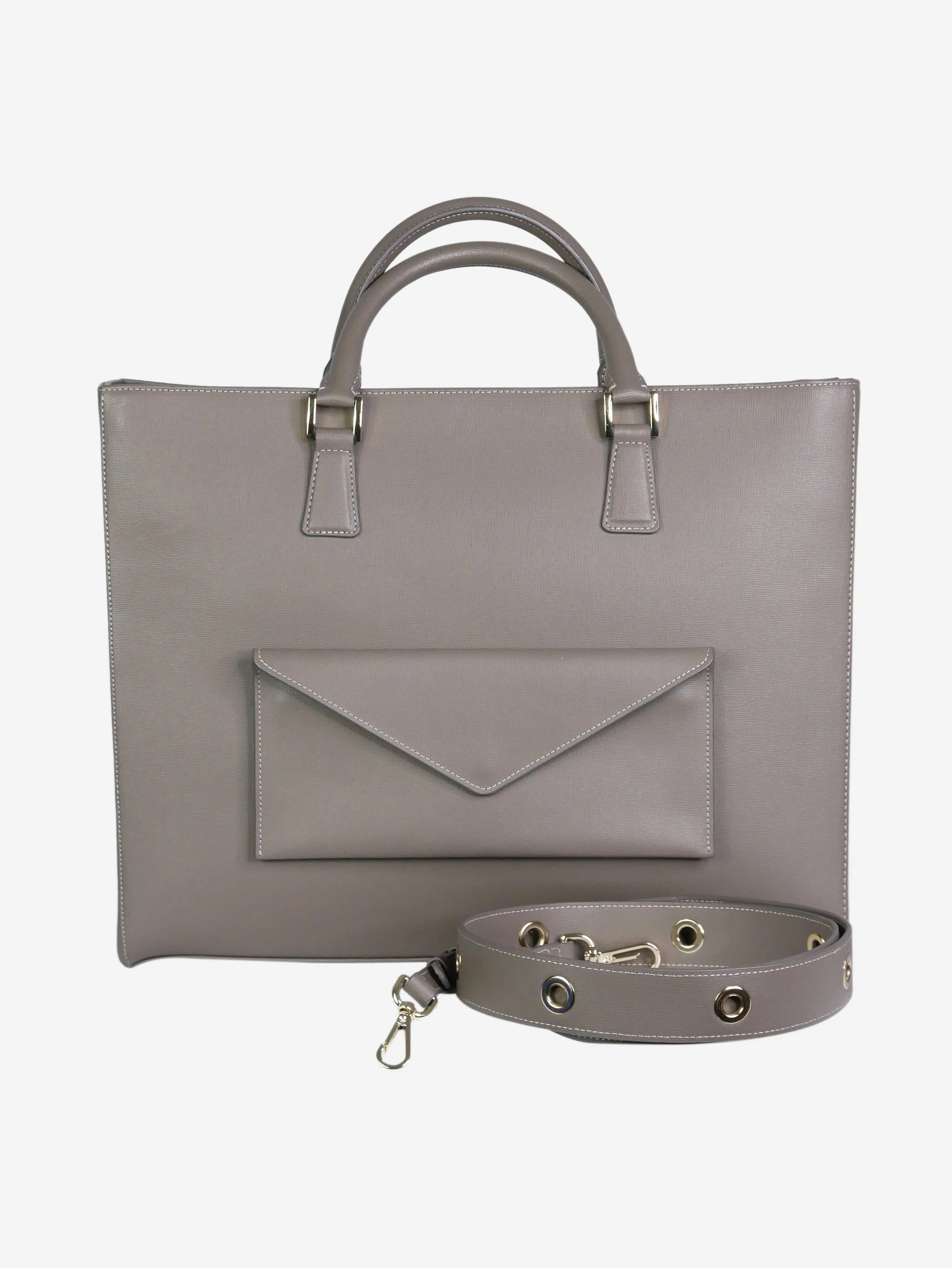 Grey Tech tote