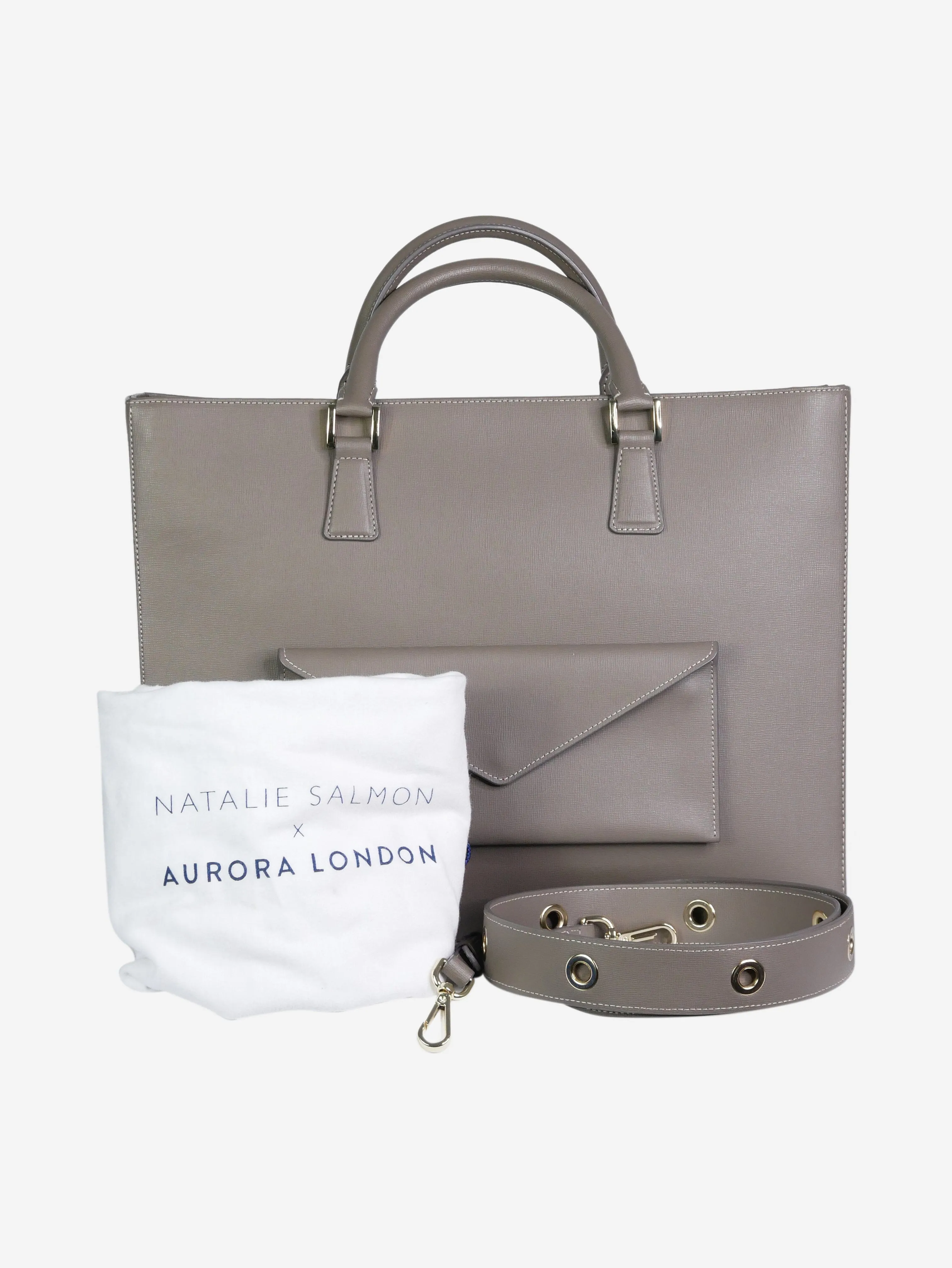 Grey Tech tote