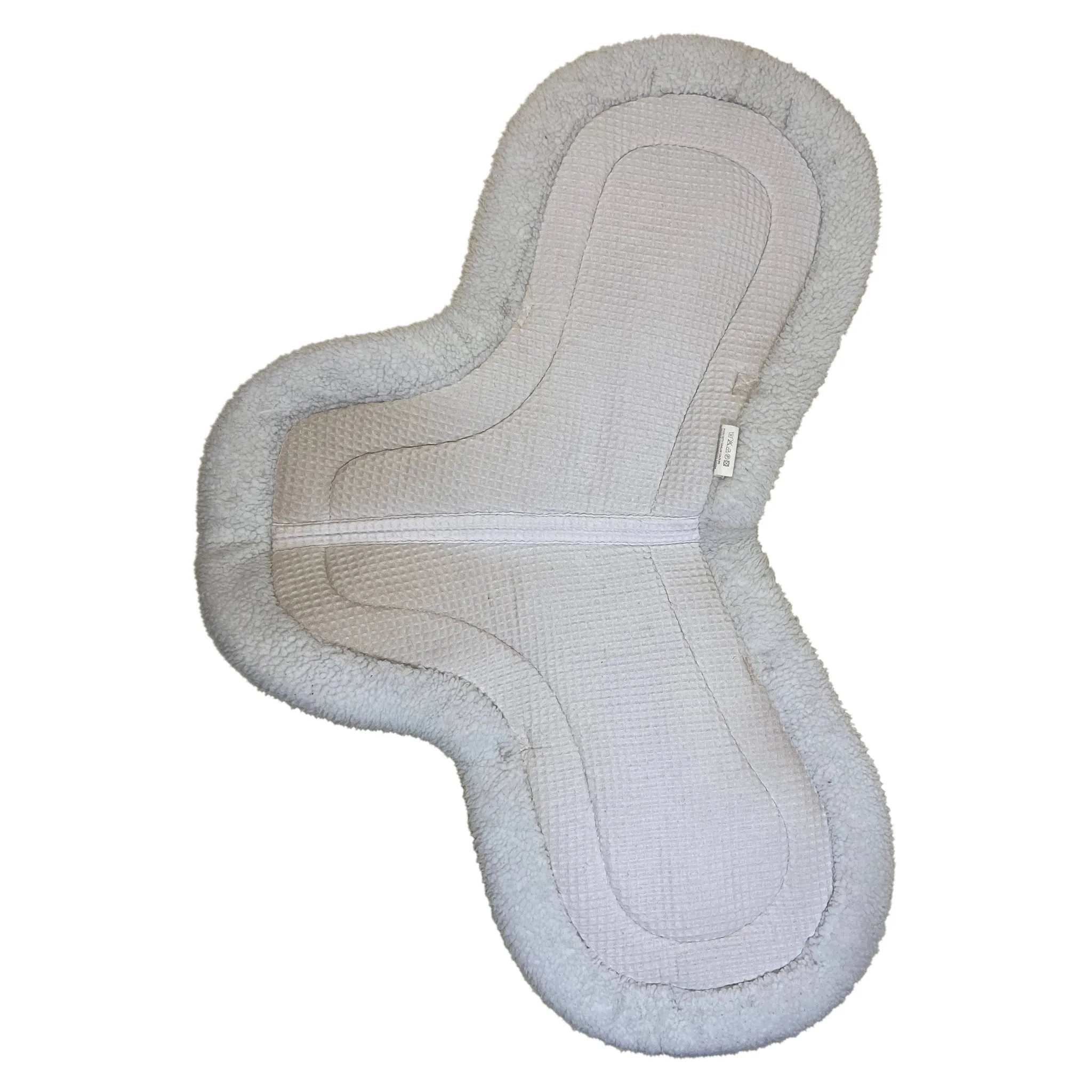 Horze Hunter Saddle Pad in White - Full