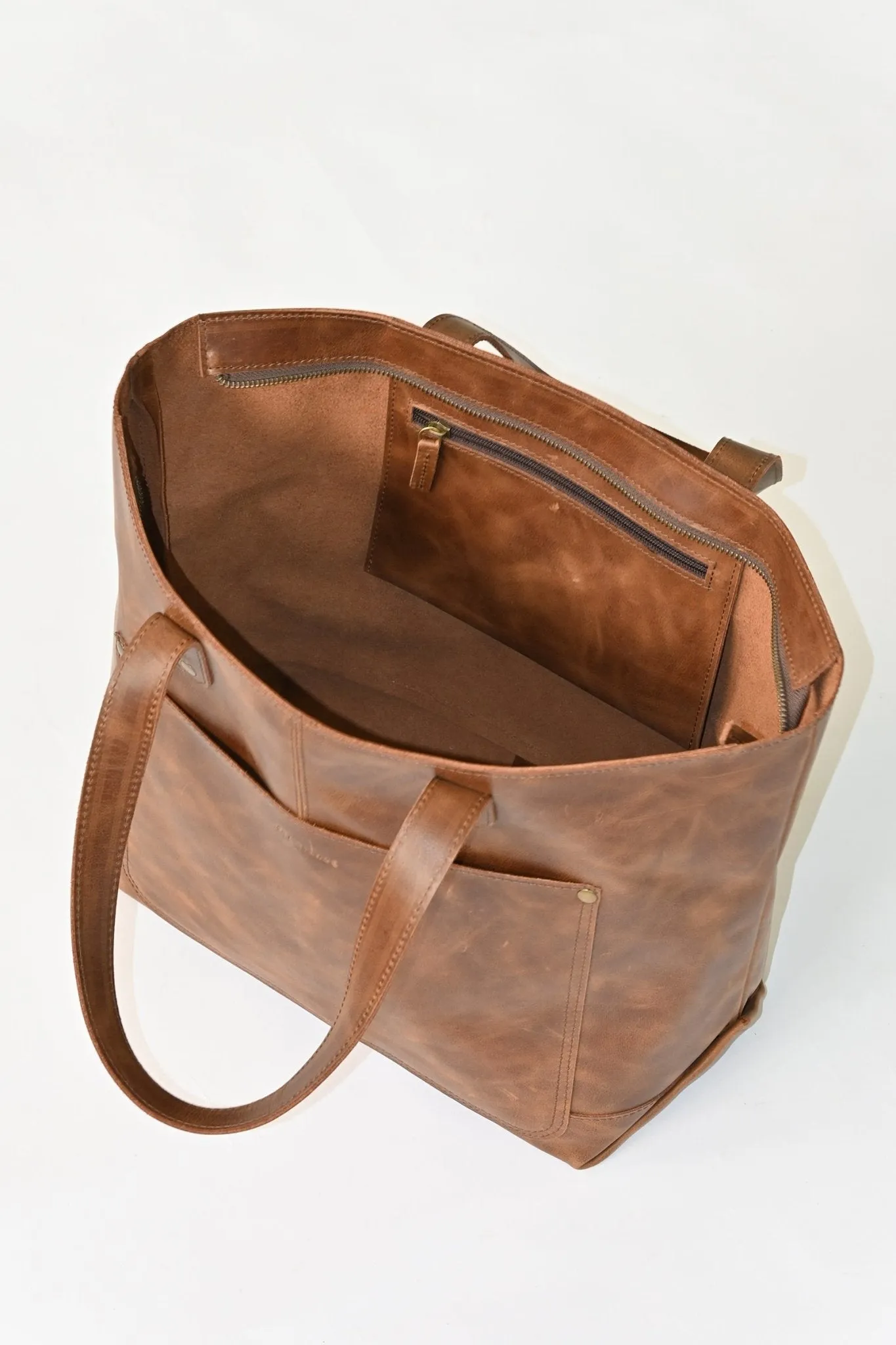 KIER  - LEATHER HAND BAG