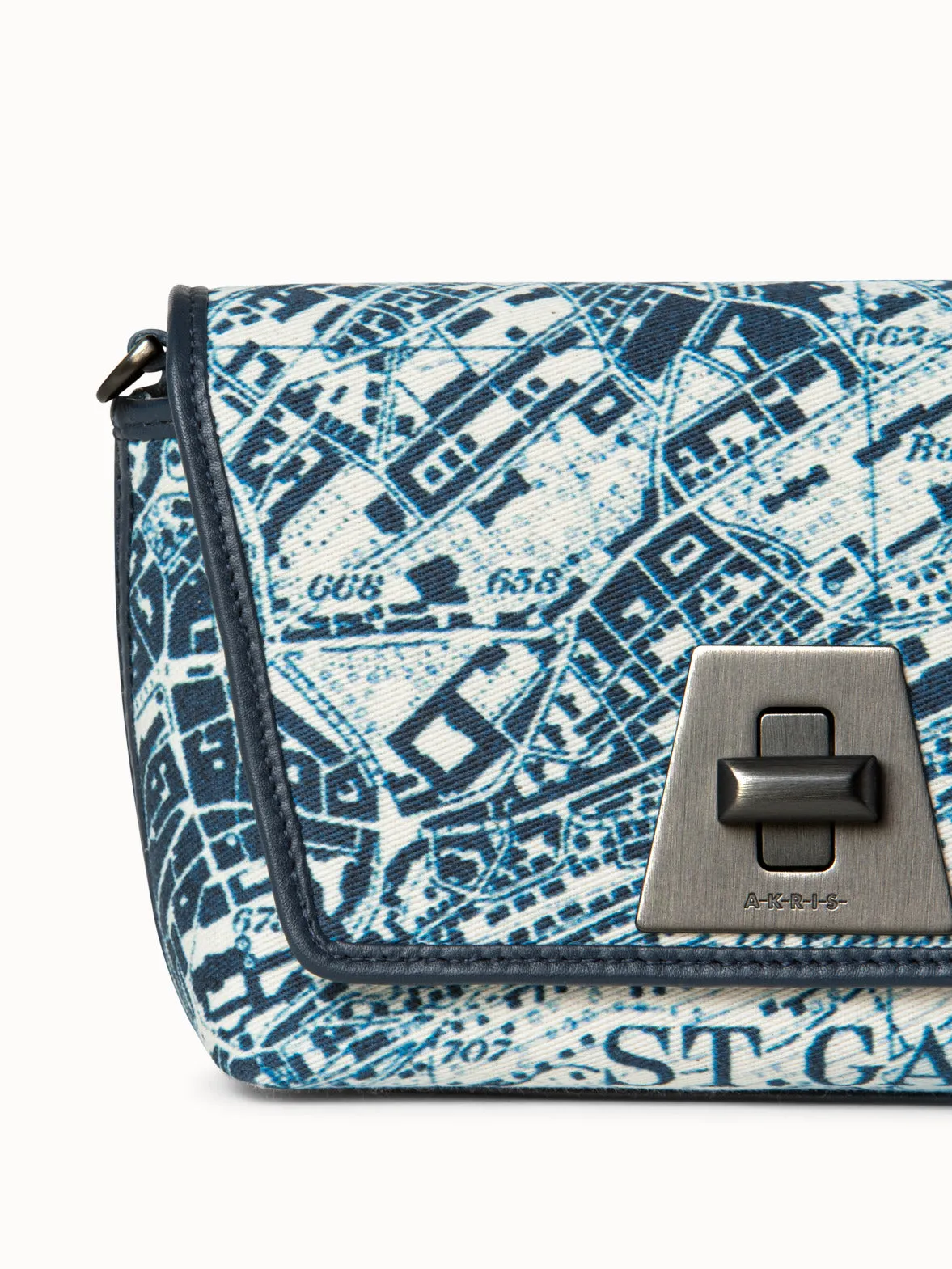 Little Anouk Day Bag with St. Gallen Map Print
