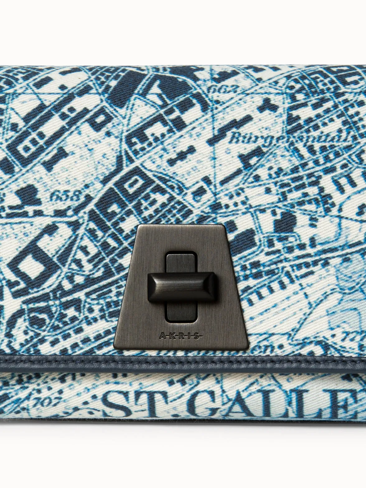 Little Anouk Day Bag with St. Gallen Map Print