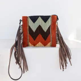 Mountain Chevrons Fringe Bag
