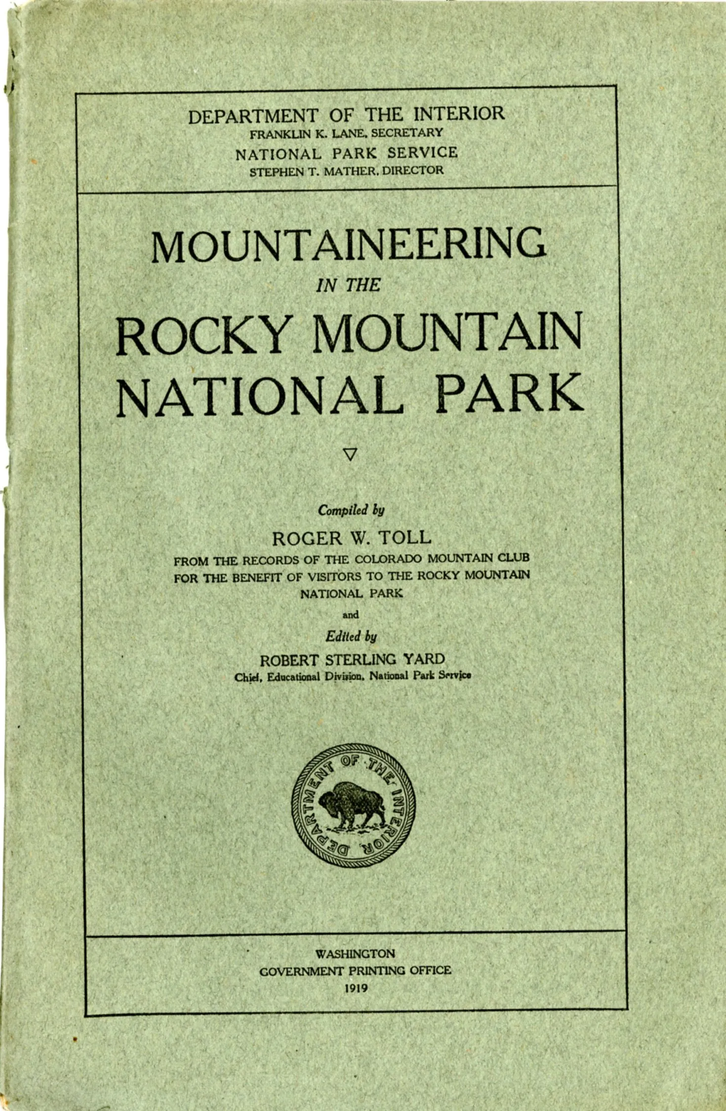 Mountaineering in the Rocky Mountain National Park