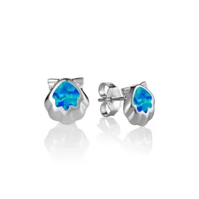 Opal Sunrise Shell Earrings