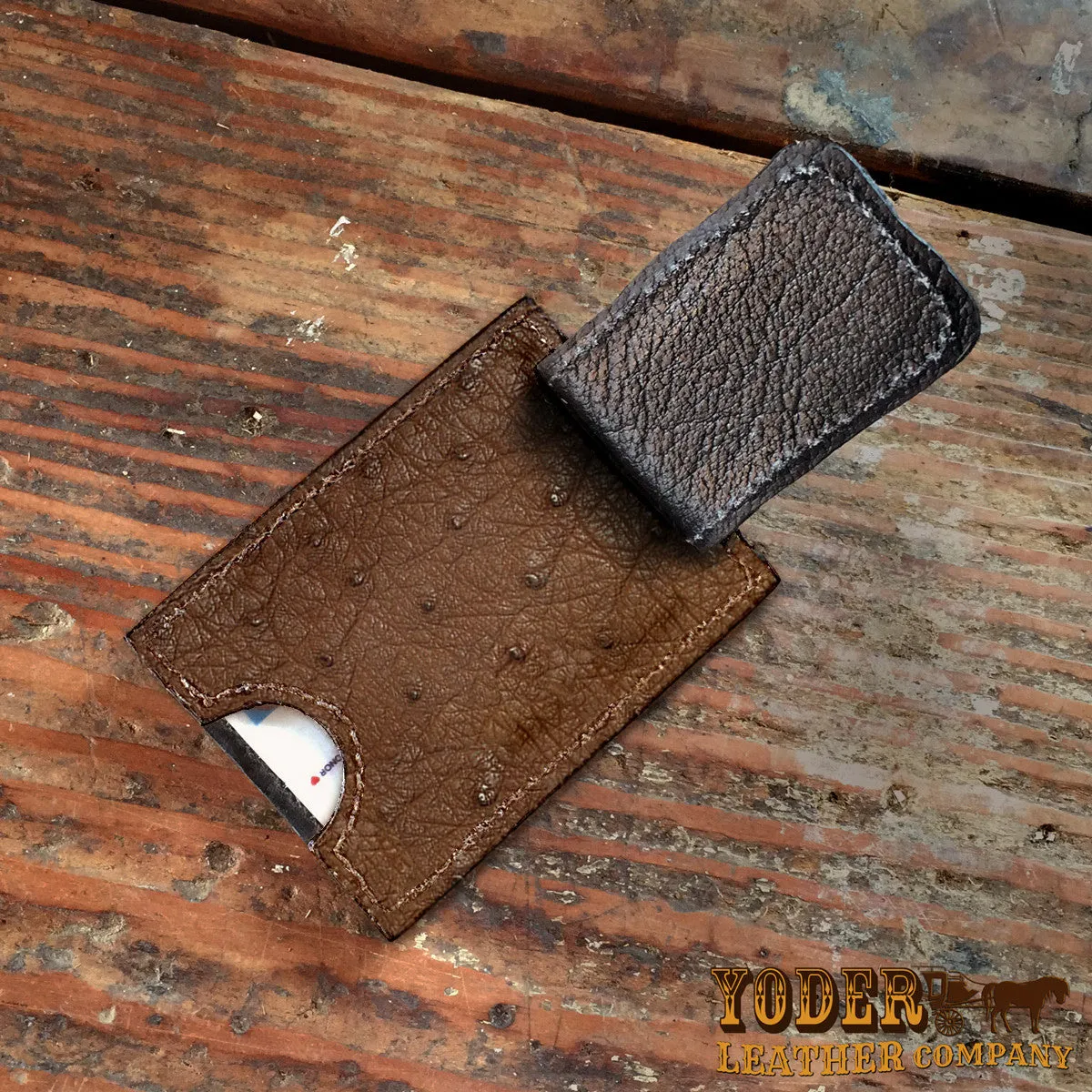 Ostrich Clip Wallet [Limited Edition]