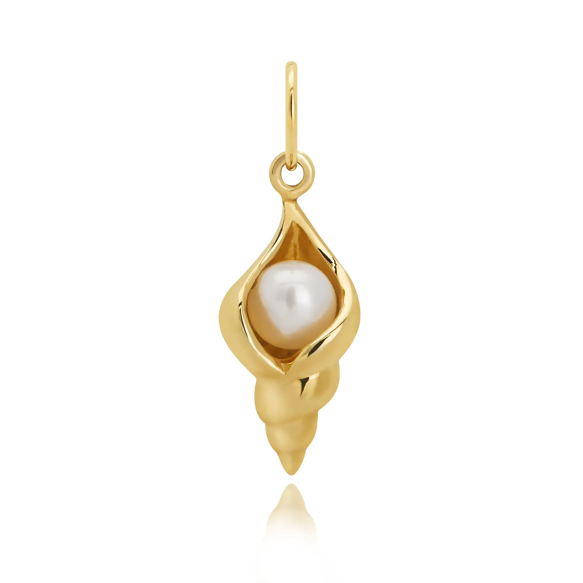 Pippa Spiral Shell Charm