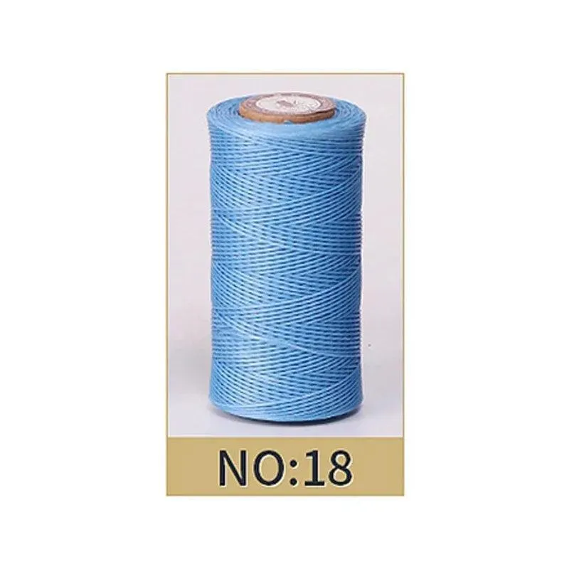 Polyester Waxed Thread Set: Vibrant Crafting Kit for Leather Enthusiasts
