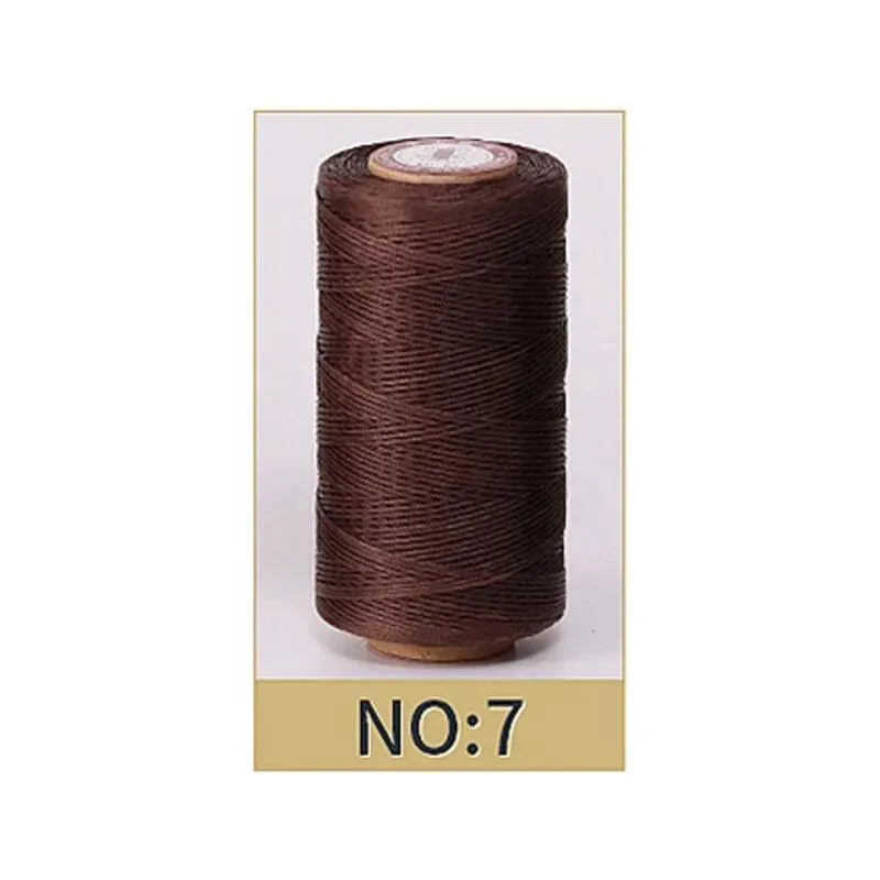 Polyester Waxed Thread Set: Vibrant Crafting Kit for Leather Enthusiasts