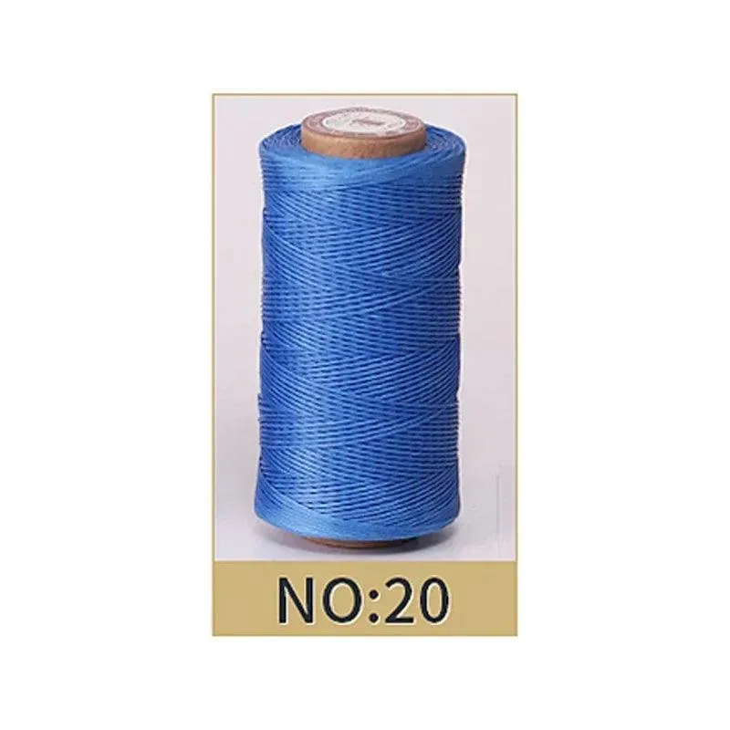 Polyester Waxed Thread Set: Vibrant Crafting Kit for Leather Enthusiasts