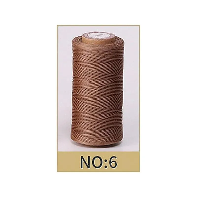 Polyester Waxed Thread Set: Vibrant Crafting Kit for Leather Enthusiasts