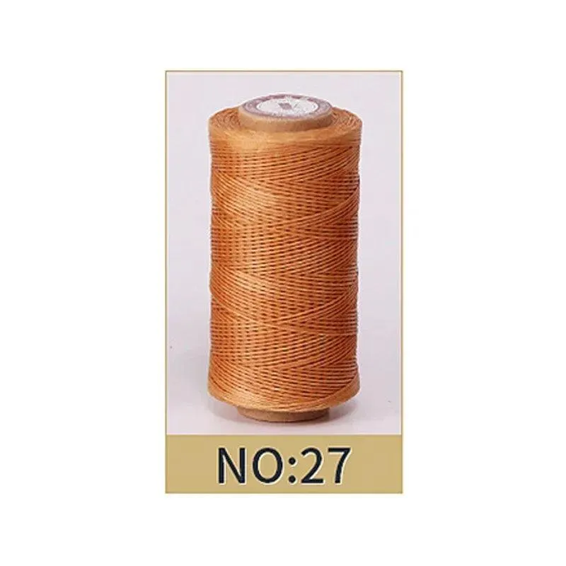 Polyester Waxed Thread Set: Vibrant Crafting Kit for Leather Enthusiasts