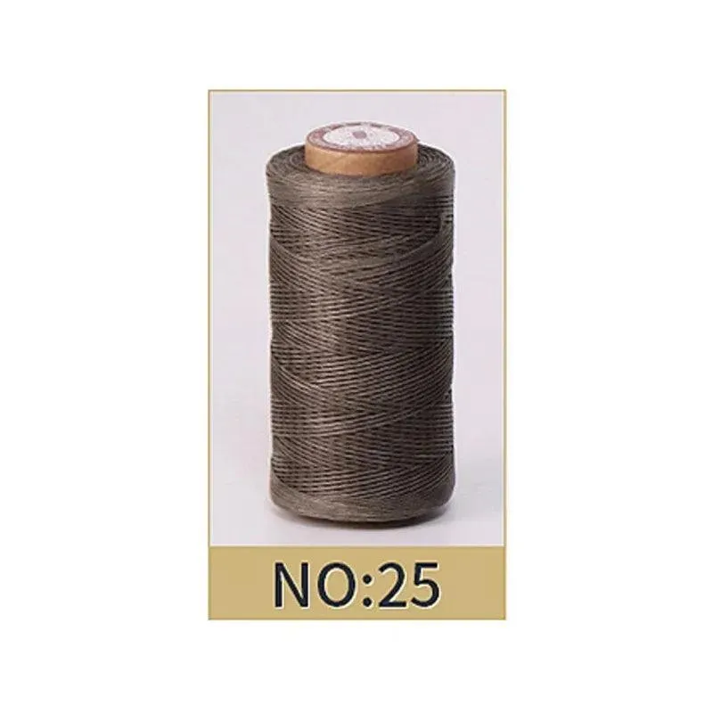 Polyester Waxed Thread Set: Vibrant Crafting Kit for Leather Enthusiasts
