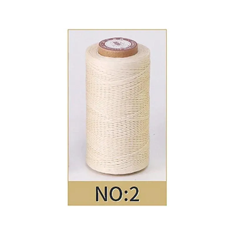 Polyester Waxed Thread Set: Vibrant Crafting Kit for Leather Enthusiasts