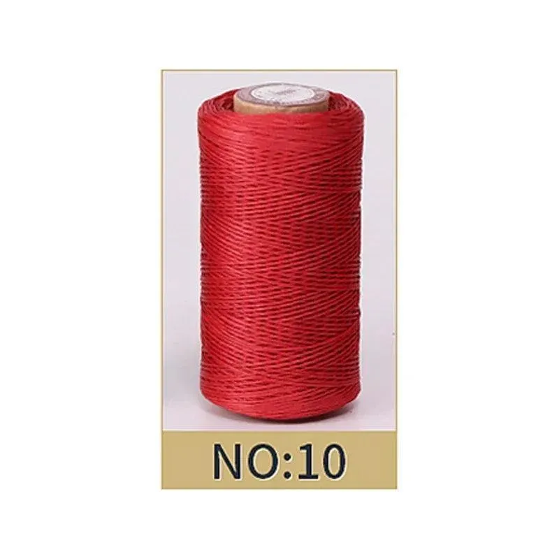 Polyester Waxed Thread Set: Vibrant Crafting Kit for Leather Enthusiasts