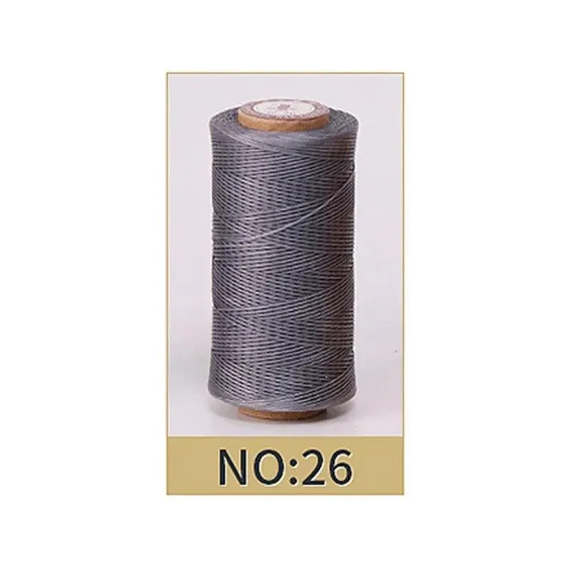 Polyester Waxed Thread Set: Vibrant Crafting Kit for Leather Enthusiasts