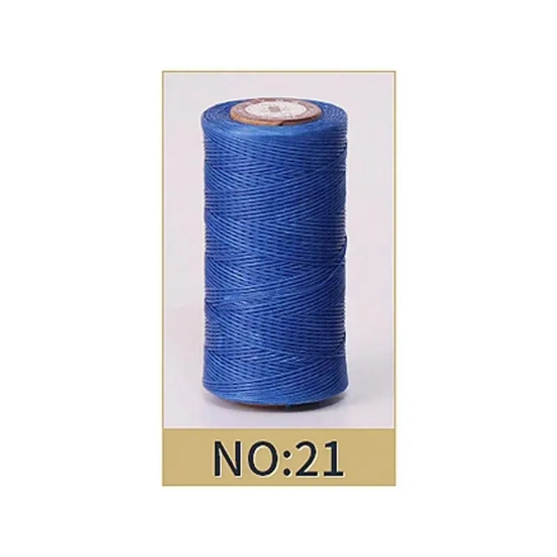 Polyester Waxed Thread Set: Vibrant Crafting Kit for Leather Enthusiasts