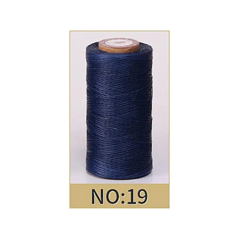 Polyester Waxed Thread Set: Vibrant Crafting Kit for Leather Enthusiasts