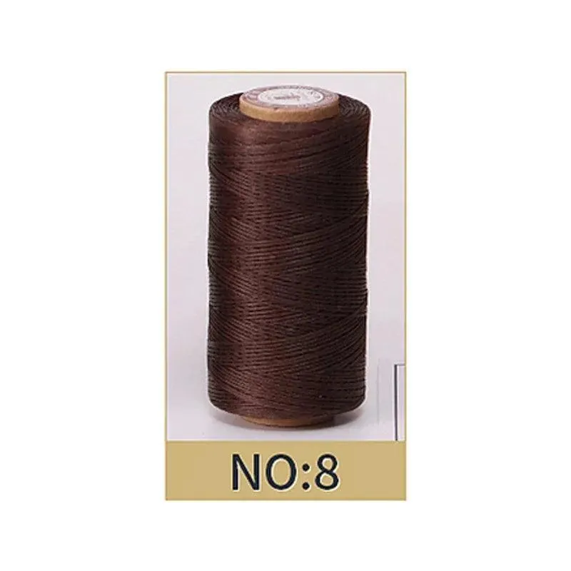 Polyester Waxed Thread Set: Vibrant Crafting Kit for Leather Enthusiasts